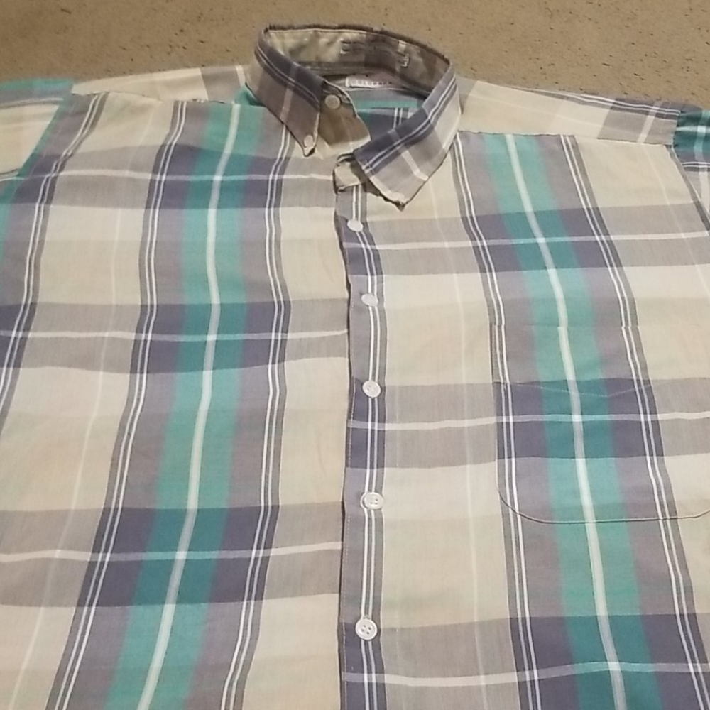 Vintage mens LEVI'S COLORGRAPHS SIZE LARGE SHIRT